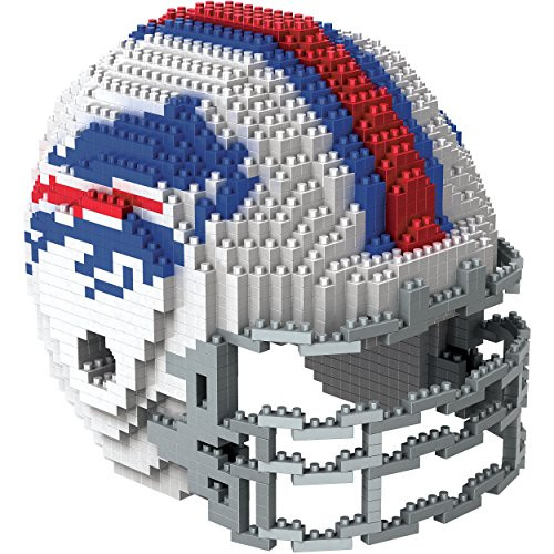 FOCO NFL 3D BRXLZ Construction Toy Blocks Set Helmet FOCO NFL Buffalo Bills FOCO NFL 3D BRXLZ Construction Toy Blocks Set Helmet FOCO NFL Buffalo Bills