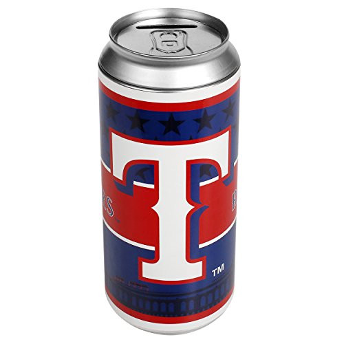 FOCO MLB Texas Rangers Thematic Soda Can Bank