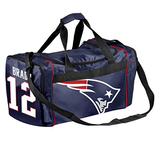 New England Patriots Tom Brady 12 Core Duffel Bag
