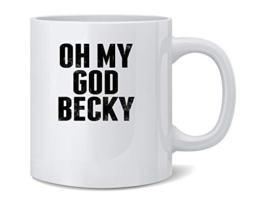 Poster Foundry Oh My God Becky Funny Music Ceramic Coffee Mug Tea Cup Fun Novelty Gift 12 oz Poster Foundry Oh My God Becky Funny Music Ceramic Coffee Mug Tea Cup Fun Novelty Gift 12 oz