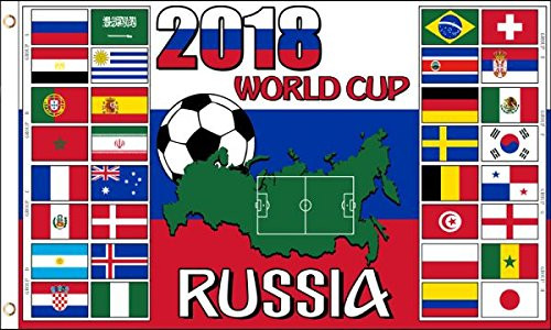 Best Flags World Cup 2018 Groups Flag 3x5ft Poly