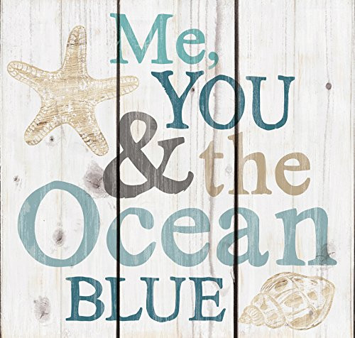 P. Graham Dunn Me You & Ocean Blue Whitewash 10.5 x 10 Wood Pallet Wall Plaque Sign P. Graham Dunn Me You & Ocean Blue Whitewash 10.5 x 10 Wood Pallet Wall Plaque Sign