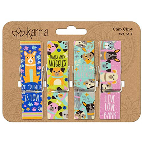 Karma Gifts Dog Chip Clips OS