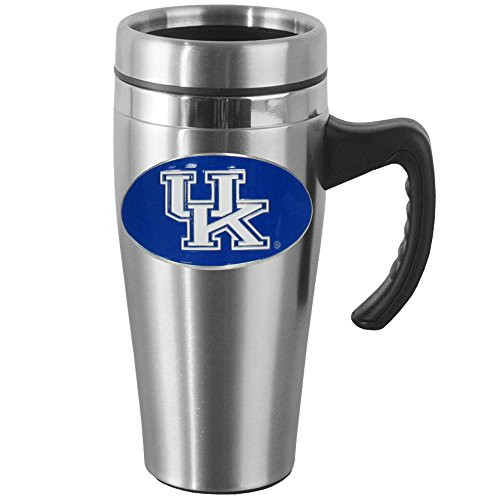 NCAA Kentucky Wildcats Steel Travel Mug with Handle