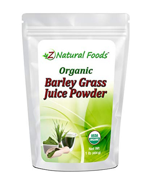 Organic Barley Grass Juice Powder  1 lb  Amazing Green Superfood Perfect For Smoothies Drinks  Recipes  Rich In Vitamins Minerals  Antioxidants  Raw Vegan Non GMO