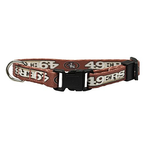 NFL San Francisco 49ers Team Pet Collar TeaCup