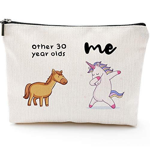 1989 Birthday Gifts for Women 30 Years Old Birthday Gifts Fun 30th Birthday Gifts for Women30th Birthday Gifts for Women Makeup Bag for Mom Wife Friend Sister Her Colleague Coworker