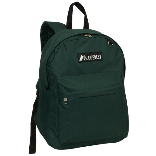 Everest Luggage Classic Backpack Dark Green Large