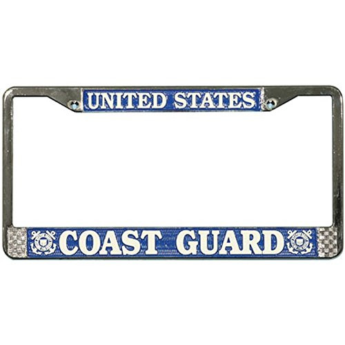 Mitchell Proffitt US Coast Guard License Plate Frame Mitchell Proffitt US Coast Guard License Plate Frame