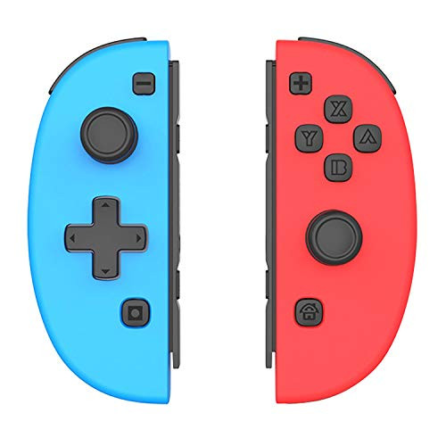 L/R Wireless Left and Right Game Controller for Nintendo Switch Pro/Switch LiteSupport Gyro Axis and Dual Vibration Compatible with Switch Joy Con Controller