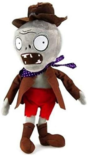 Maikerry 1 PC PVZ Plants VS Zombies Plush Toy Stuffed Soft Doll Cowboy Pirate New