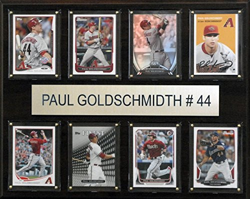 CI Collectables MLB Arizona Diamondbacks Paul Goldschmidt Plaque 8Card 12 x 15Inch