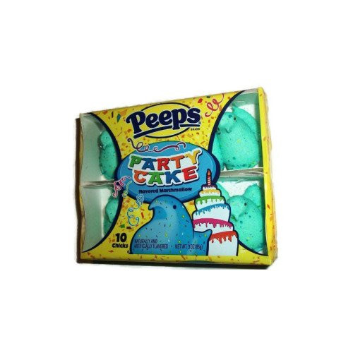 Marshmallow Peeps Party Cake Chicks 10ct