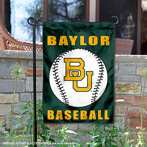 Baylor Bears Baseball Garden Flag and Yard Banner