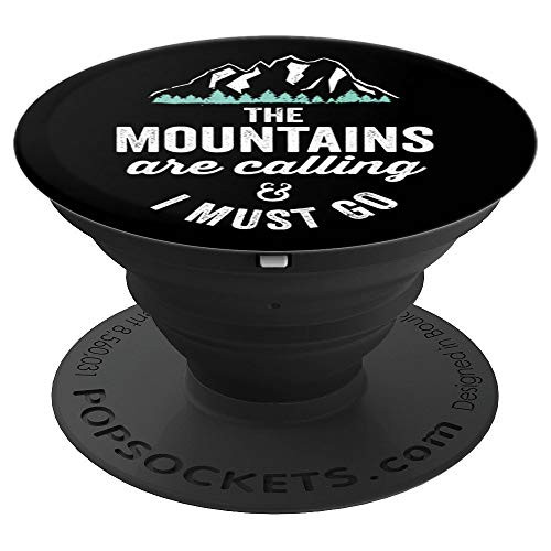 The Mountains Are Calling Grand Teton National Park PopSockets Grip and Stand for Phones and Tablets