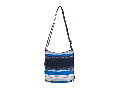Nautica Captain s Quarters Flat Crossbody Multi Stripe One Size