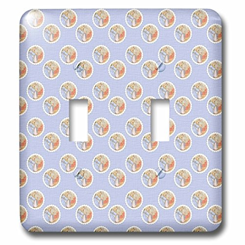 3dRose lsp793962 Peter Rabbit Family Vintage Art Children Stories Double Toggle Switch 3dRose lsp793962 Peter Rabbit Family Vintage Art Children Stories Double Toggle Switch