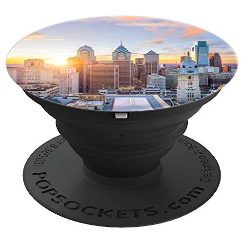Philadelphia Skyline PopSockets Grip and Stand for Phones and Tablets