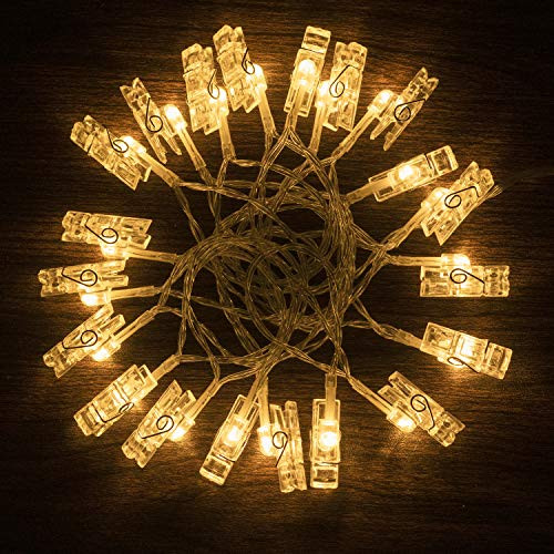 Photo Clip String LightsLED Photo Clip Lights 10ft 20 Clips Battery Operated Fairy String Lights for Christmas Bedroom Wedding Birthday Party Easter DecorationsWarm White Photo Clip String LightsLED Photo Clip Lights 10ft 20 Clips Battery Operated Fairy String Lights for Christmas Bedroom Wedding Birthday Party Easter DecorationsWarm White