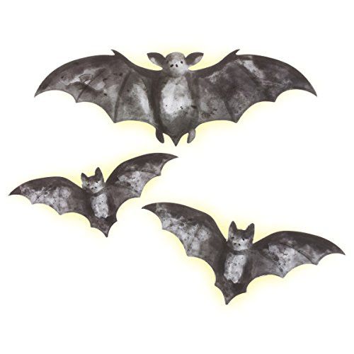 Martha Stewart Chipboard Bats with LED Lights