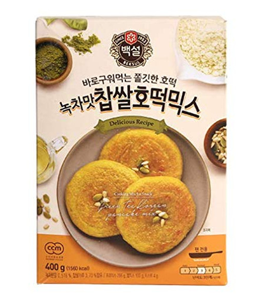 Korean Fancy Hotcake Mix CJ Beksul Korean Sweet Green Tea Pancake Mix Hotteok 14 10 oz 400g ????? CJ ?? ?? ???? ?? ?? ?? ?? ??? ?? Sweet 1 Pack Korean Fancy Hotcake Mix CJ Beksul Korean Sweet Green Tea Pancake Mix Hotteok 14 10 oz 400g ????? CJ ?? ?? ???? ?? ?? ?? ?? ??? ?? Sweet 1 Pack