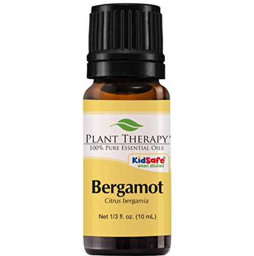 Plant Therapy Bergamot Essential Oil 100 Pure Undiluted Natural Aromatherapy Therapeutic Grade 10 mL 1/3 oz Plant Therapy Bergamot Essential Oil 100 Pure Undiluted Natural Aromatherapy Therapeutic Grade 10 mL 1/3 oz