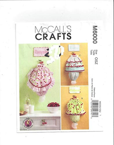 McCall s Patterns M6000 Plastic Bag Savers One Size Only