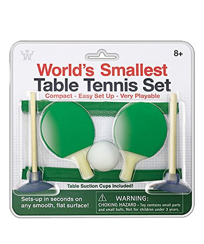 Westminster World s Smallest Table Tennis Set