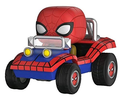 Funko Pop Rides Marvel SpiderMan with Spider Mobile Bobblehead Figure