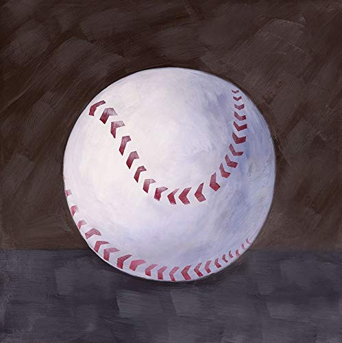 Posterazzi Collection Baseball Ball Poster Print by Atelier B Art Studio 24 x 24