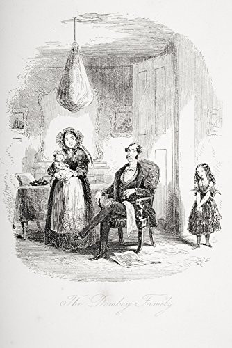 Posterazzi Family Illustration From The Charles Dickens Novel Dombey And Son By H K Poster Print by H K  Browne Known As Phiz 12 x 18