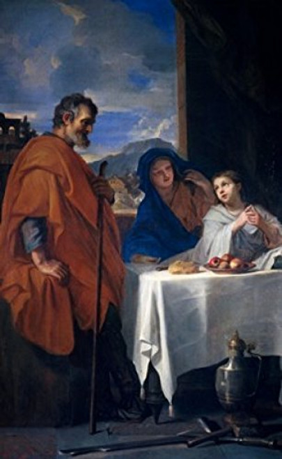 Posterazzi Holy Family Sainte Famille Poster Print by Charles Le Brun 16191690 Paris Musee du Louvre 18 x 24 Posterazzi Holy Family Sainte Famille Poster Print by Charles Le Brun 16191690 Paris Musee du Louvre 18 x 24