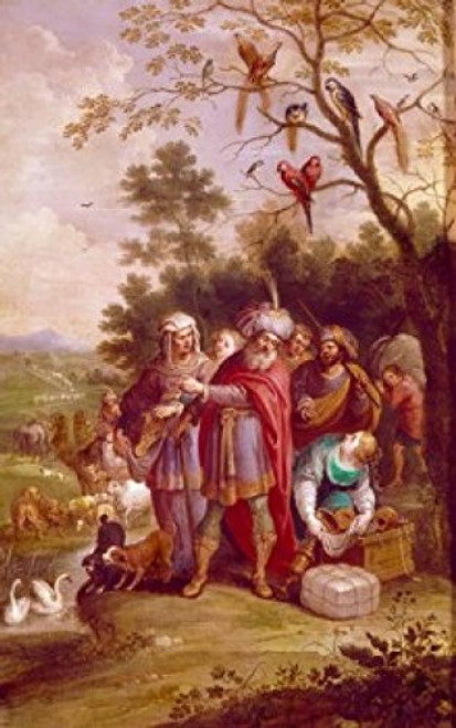 Posterazzi Noah and His Family Entering the Ark Poster Print by Franz Francken I 15421616 18 x 24 Posterazzi Noah and His Family Entering the Ark Poster Print by Franz Francken I 15421616 18 x 24