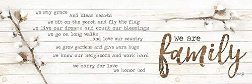 Posterazzi PDXMAZ5000SMALL We are Family Photo Print 24 x 8 Multi