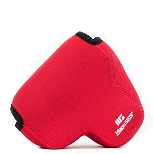 MegaGear MG455 Ultra Light Neoprene Camera Case compatible with Canon PowerShot SX60 HS - Red