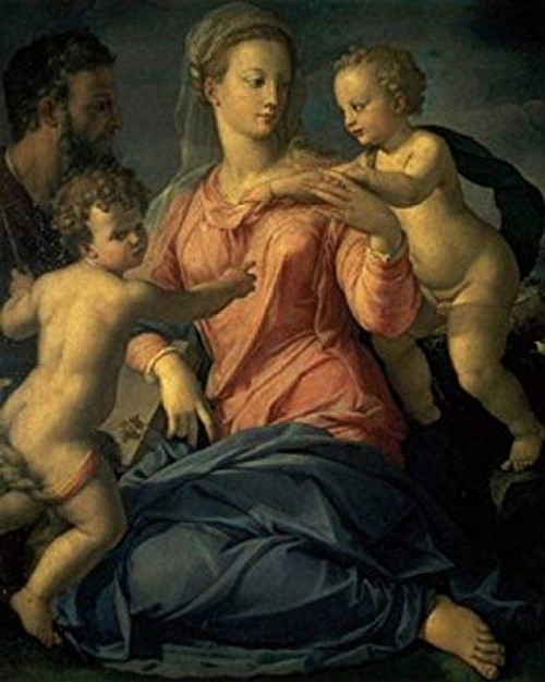 Posterazzi The Holy Family Agnolo Bronzino 15031572/Italian Hermitage Museum St Petersburg Poster Print 18 x 24 Posterazzi The Holy Family Agnolo Bronzino 15031572/Italian Hermitage Museum St Petersburg Poster Print 18 x 24