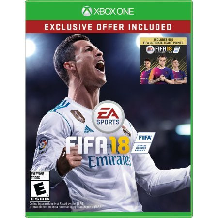 Fifa 18 Limited Edition Xbox One  Exclusive Offer  500 Ultimate Team Points included
