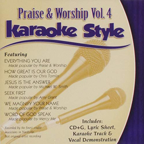 Daywind Karaoke Style Praise Worship Vol 4 Daywind Karaoke Style Praise Worship Vol 4
