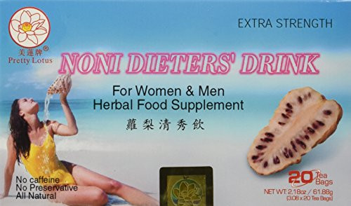 Noni Dieters Drinkextra strength 20 Tea bags