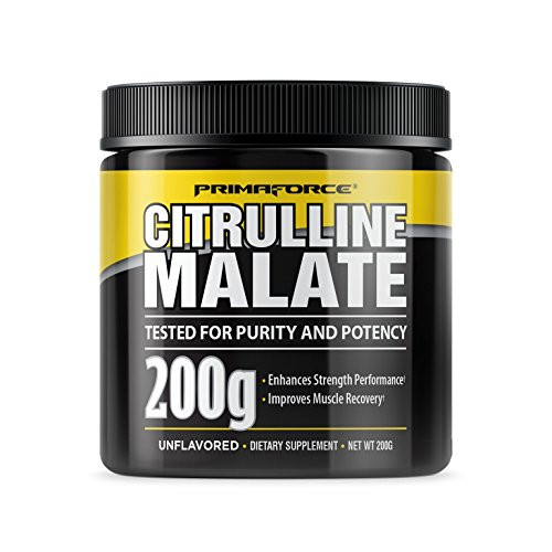 PrimaForce Citrulline Malate Powder Supplement 200 Grams Enhances Strength Performance / Improves Muscle Recovery PrimaForce Citrulline Malate Powder Supplement 200 Grams Enhances Strength Performance / Improves Muscle Recovery