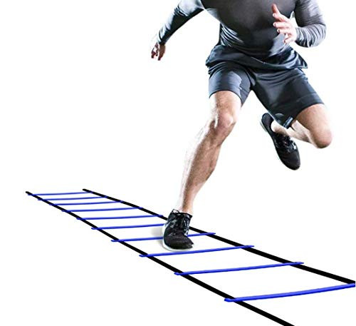 Pro Agility Ladder Agility Training Ladder Speed 12 Rung 20ft with Carrying Bag