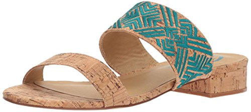 Sbicca Women s Palazzo Heeled Sandal Turquoise 7 M US