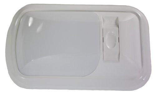 Arcon 20725 Bright White EU-Lite Single LED Light with White Lens