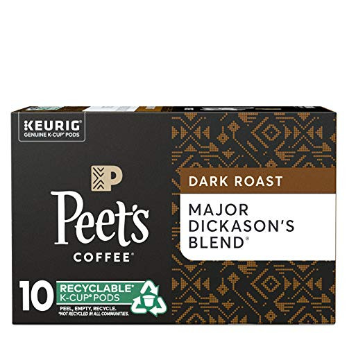 Peet s Coffee Major Dickason s Blend Dark Roast Coffee KCup 10 ct