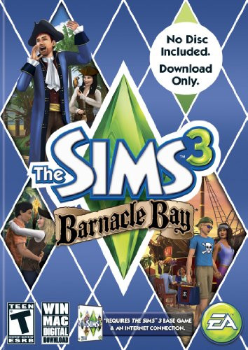 The Sims 3 Barnacle Bay Download Code only No disc included  PC/Mac