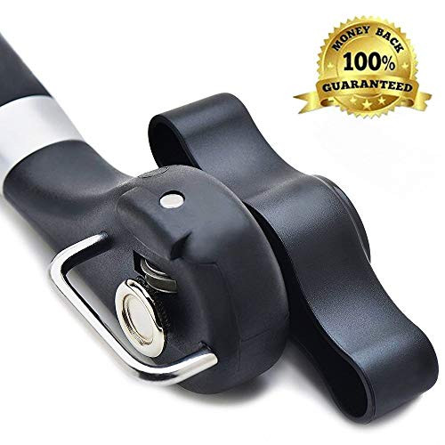 BESEGO Can Opener, Safety Manual Smooth Edge Can Opener, Safe Side Cut Can Opener with Stainless Steel Sharp Cutting Wheel, Lid Lifter That Won't Touch Food (Black) BESEGO Can Opener, Safety Manual Smooth Edge Can Opener, Safe Side Cut Can Opener with Stainless Steel Sharp Cutting Wheel, Lid Lifter That Won't Touch Food (Black)