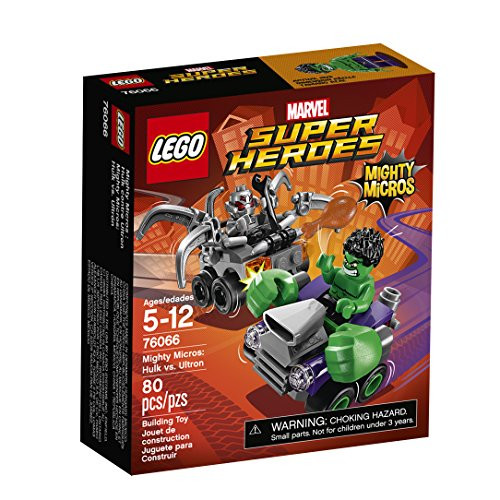 LEGO Super Heroes Mighty Micros Hulk vs  Ultron 76066