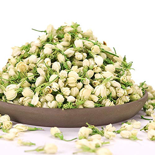 Zonesgo Dried Jasmine Flower Buds Petals Herbal Decaffeinated Floral National Tea 100 Natural Pure NonToxic 2 oz