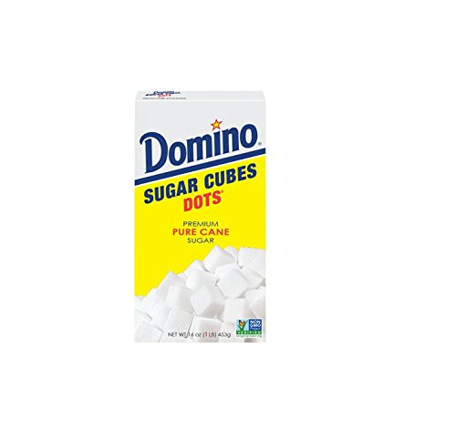 Domino Premium Pure Cane Sugar Cubes Dots 1 Pound Box