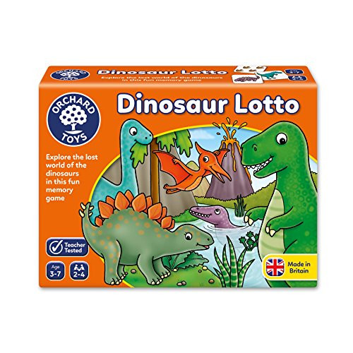 Orchard Toys Dinosaur Lotto Children's Game, Multi, One Size